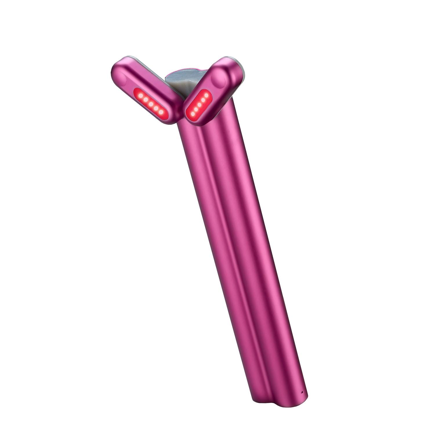 DermaWav - Gesichtsmassagegerät gegen Falten - strahlende Haut - Ultraschall & LED Lichttherapie - Faltenreduktion, Hautstraffung & Verjüngung