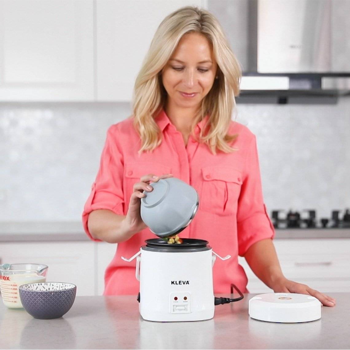 Livington Klevacooker – 10-in- 1 Multicooker- Multikocher - Reiskocher, Dampfgarer, Eierkocher & mehr - Automatische Temperaturregelung - Inkl. Damp