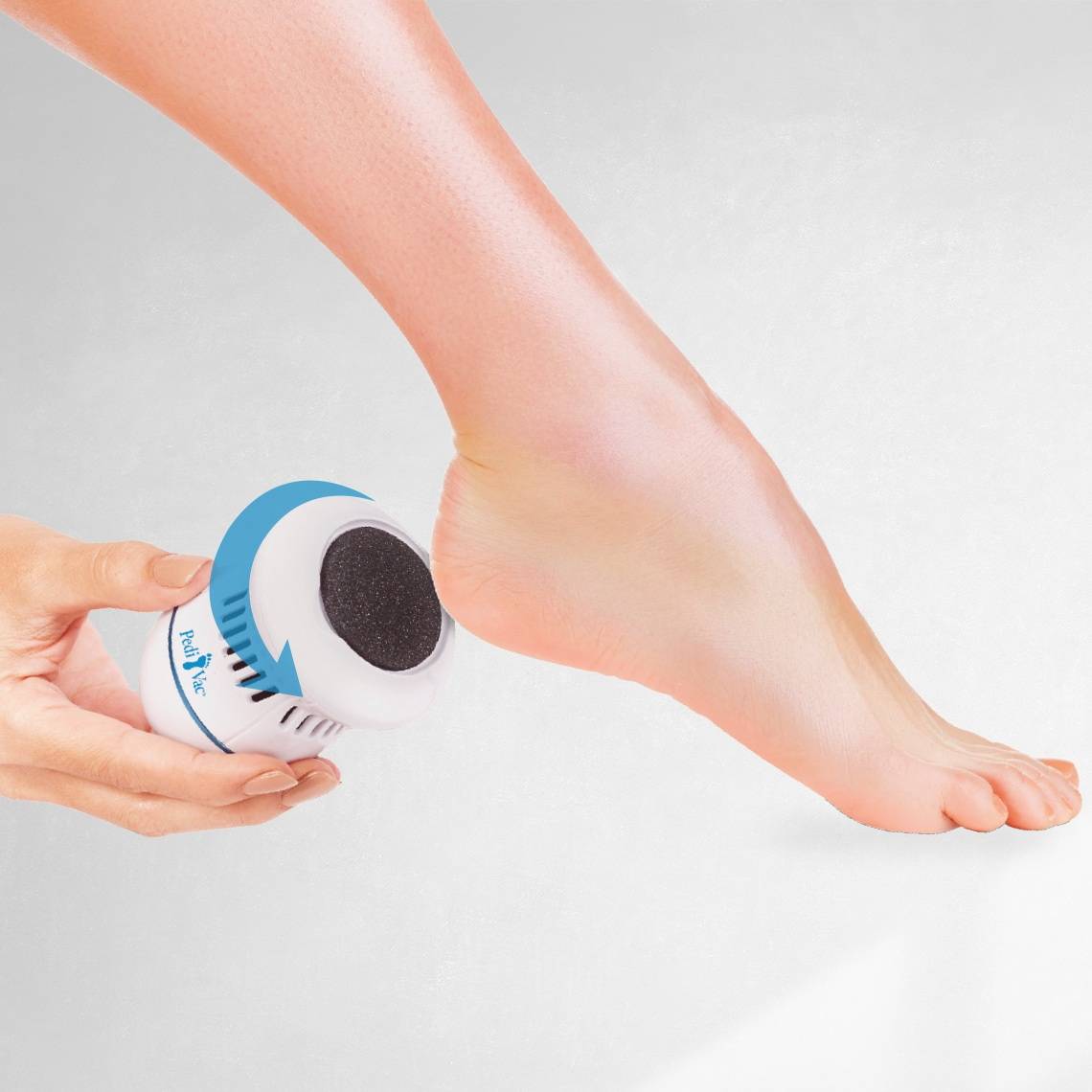 PediVac Ersatzpads - 1x feiner Feil-Aufsatz und 1x grober Feil-Aufsatz - Kompatibel mit elektrischem Hornhautentferner PediVac