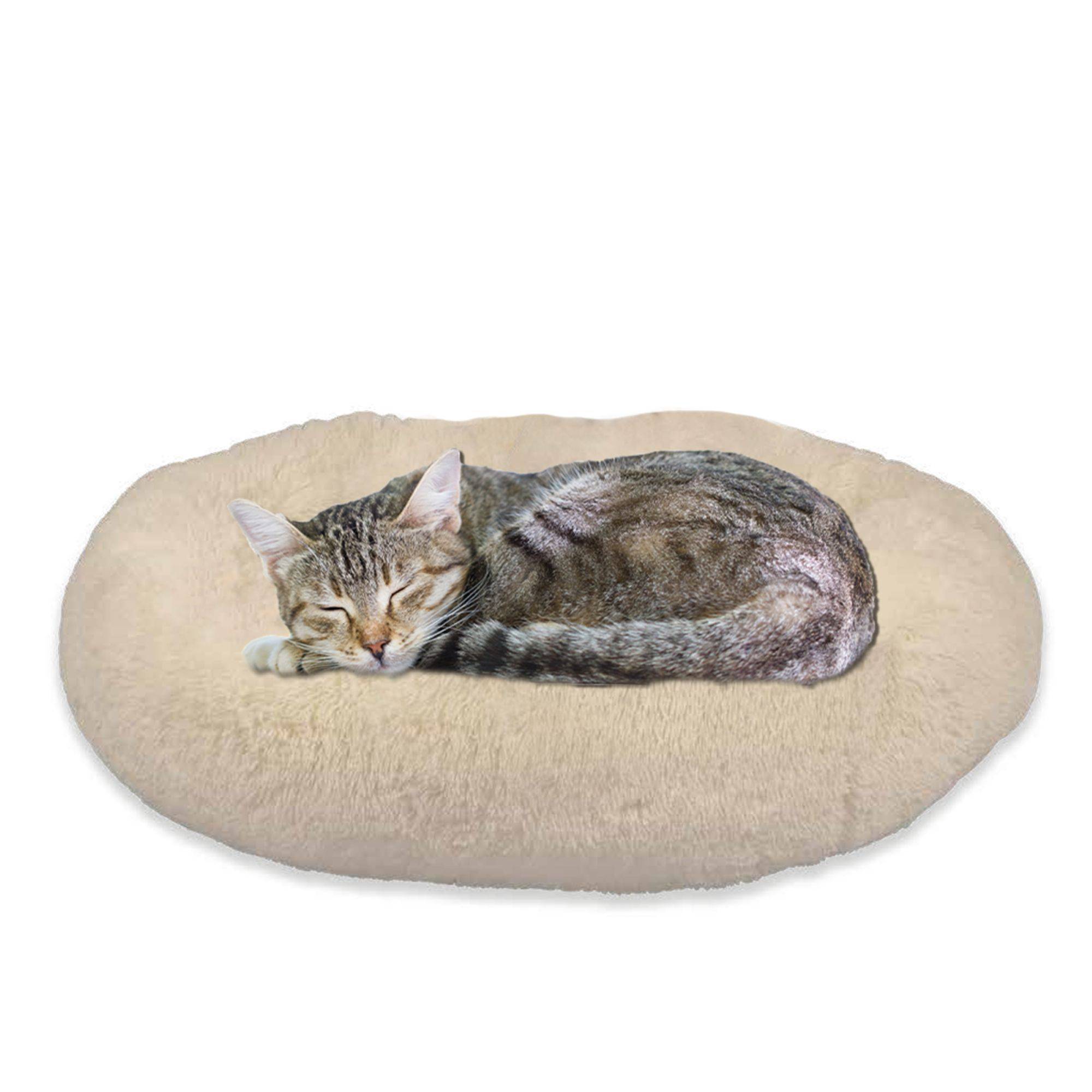 Peaceful Pooch S - Das Original aus dem TV - waschbares Hundebett & Katzenbett - gelenkschondendes Hundekissen - Hundekörbchen - Donut Kissen