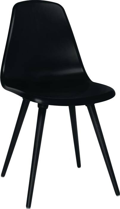 Mehrzweckstuhl schwarz Kunststoffbeine schwarz VE=2 St.im Krt.TOPSTAR