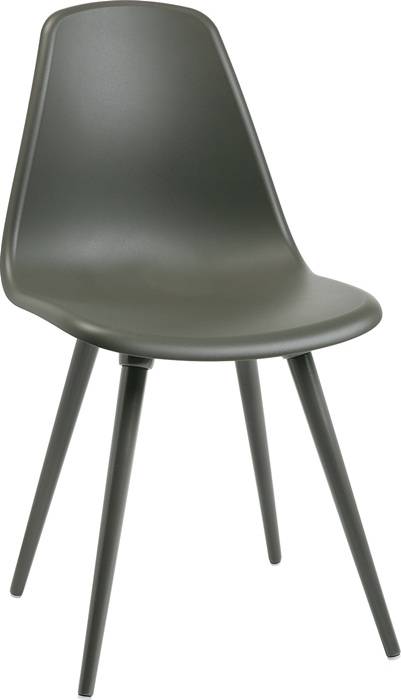 Mehrzweckstuhl umbragrau Kunststoffbeine umbragrau VE=2 St.im Krt.TOPSTAR