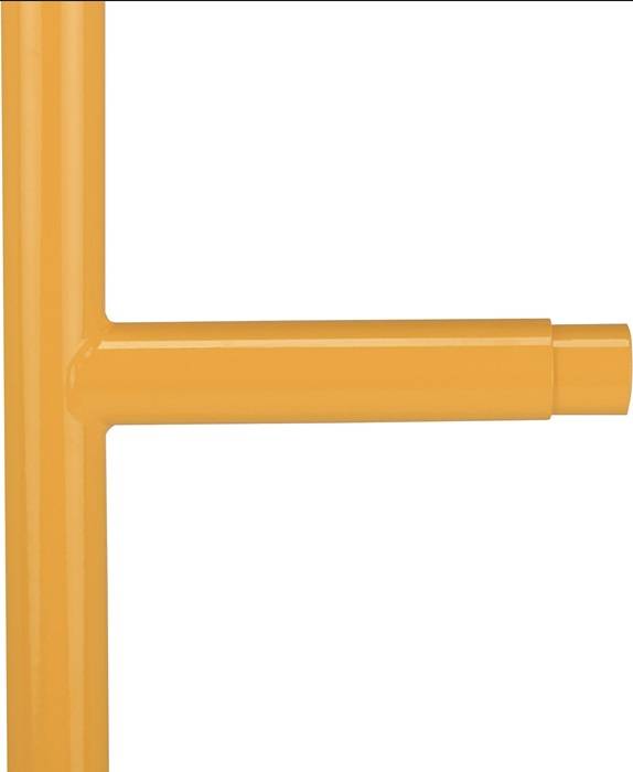 Schutzgeländer HxB1000mm gelb Rohrholm STA DANCOP