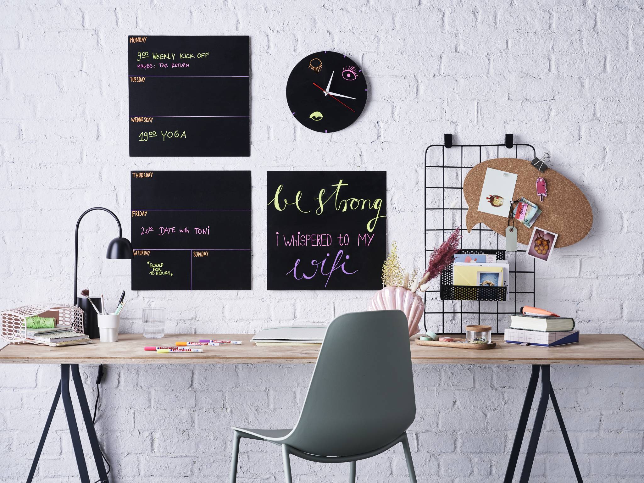 edding 4085 Kreidemarker violett-metallic