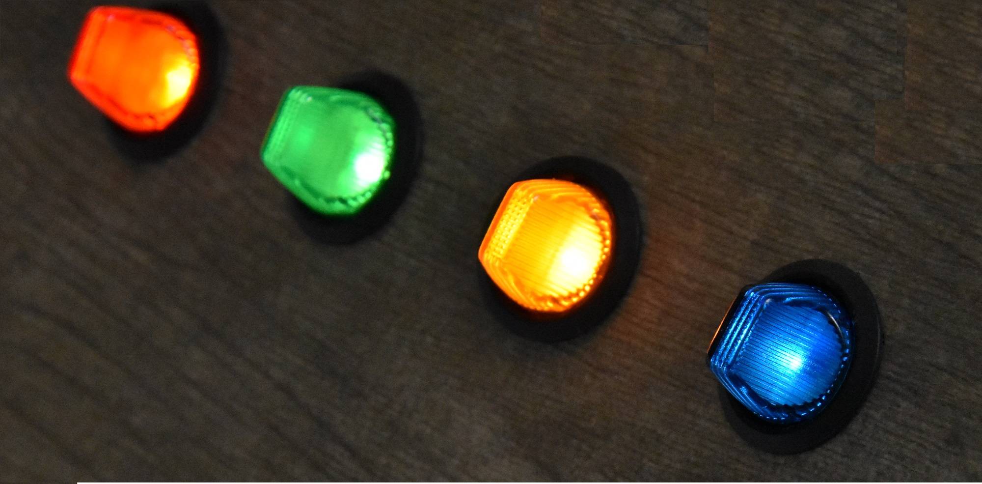 Kippschalter beleuchtet 12V Blau