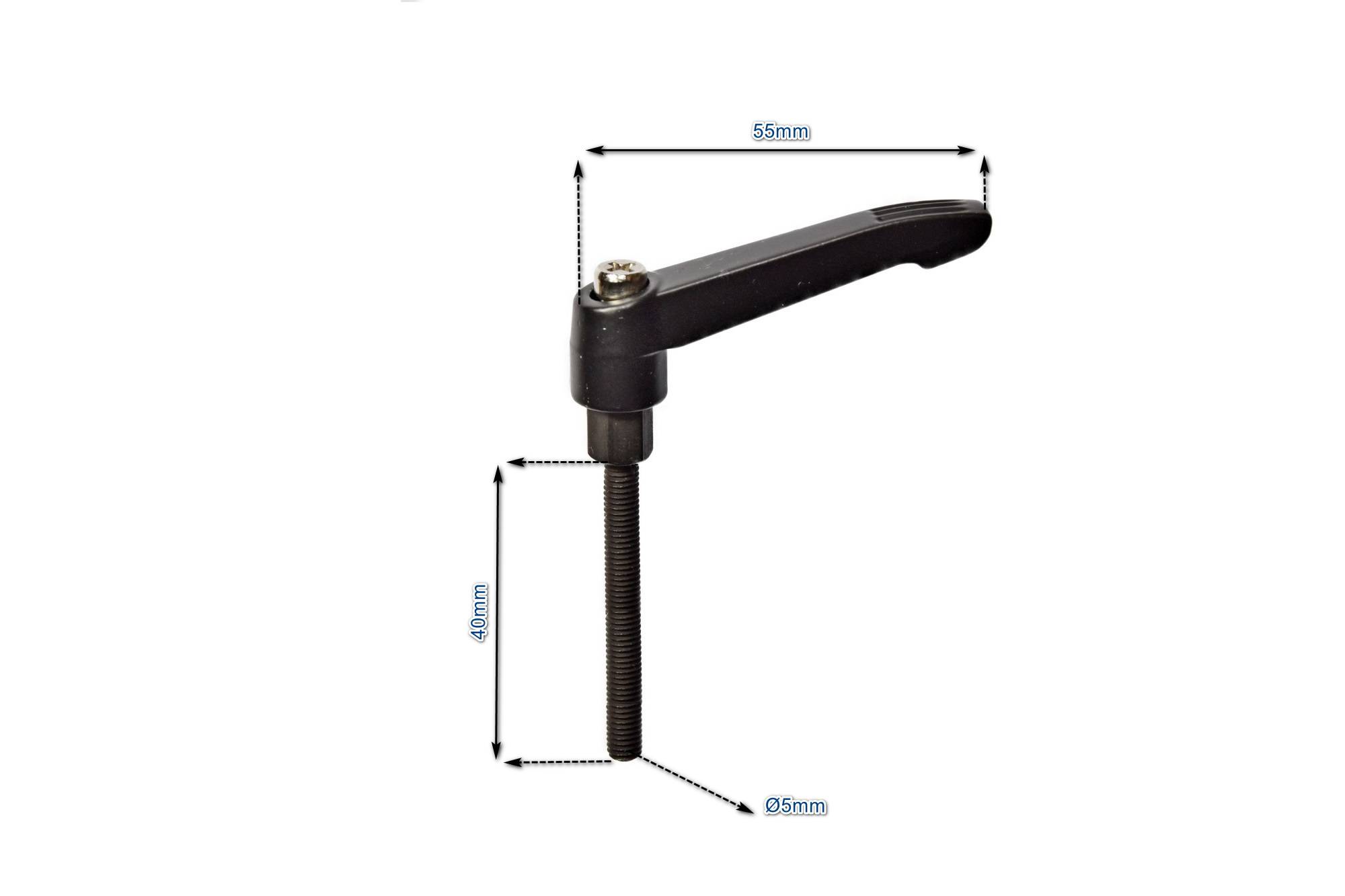 Klemmschraube M5 x 40 mm