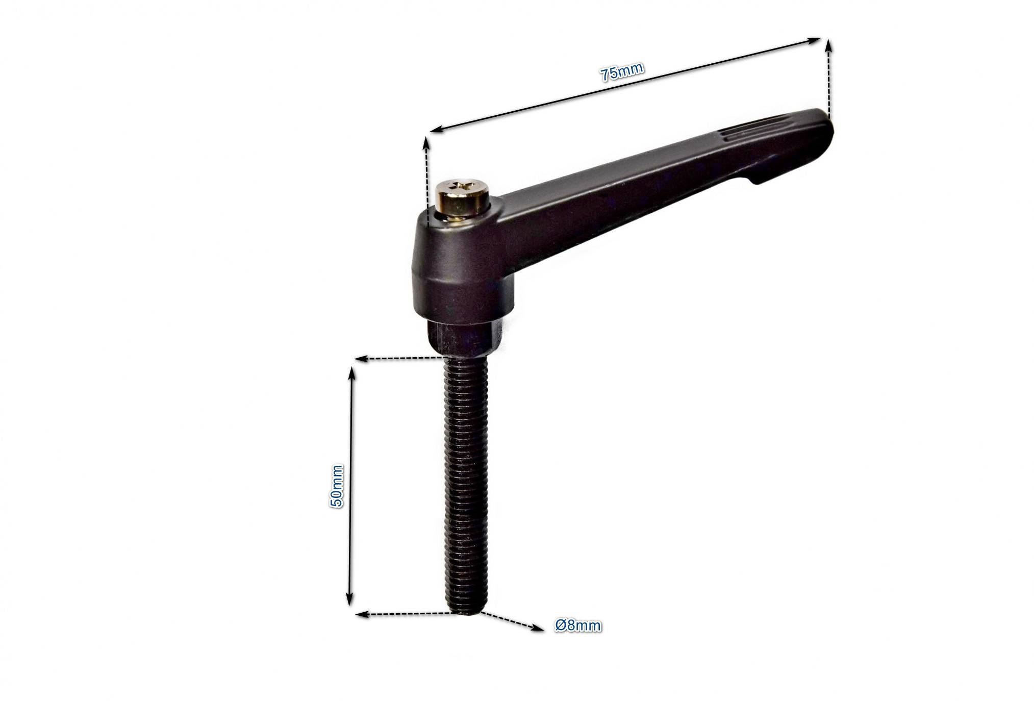 Klemmschraube M8 x 50 mm