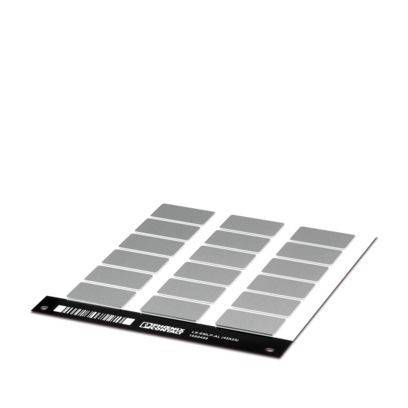 Ein Grauschichtenkalibrierungsdiagramm mit mehreren Schattierungen in Reihen und einem Strichcode am unteren Ende, das zur Gewährleistung einer genauen Farbwiedergabe verwendet wird.