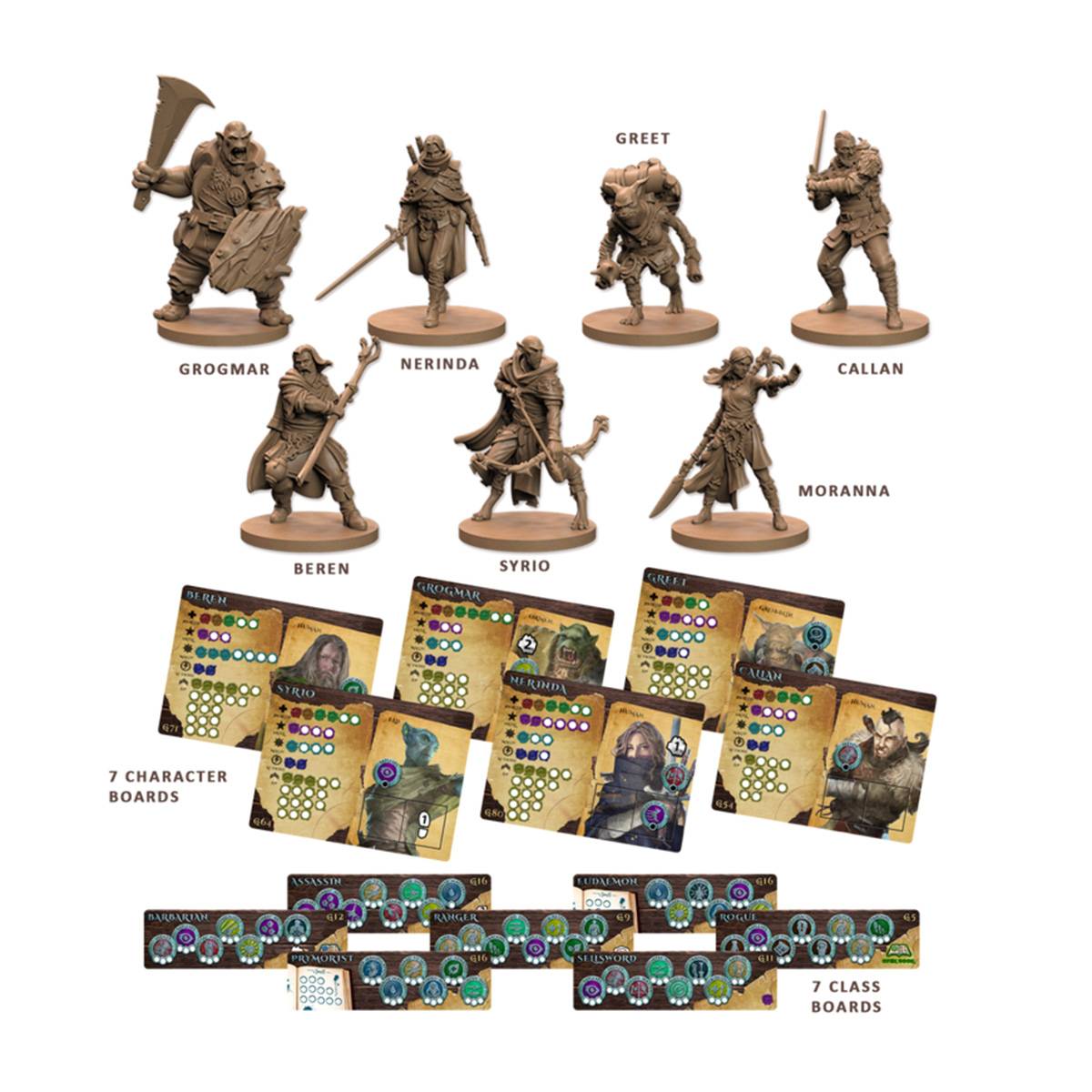 Battle Systems Maladum Dungeons Of Enveron (DE) - Starter Set