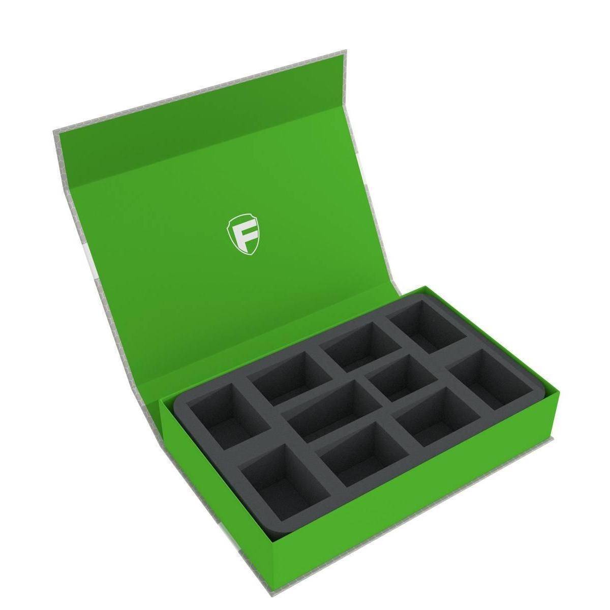 HSMB055P108 - Feldherr Magnetbox grün für Funko Pocket Pops - 10 Miniaturen
