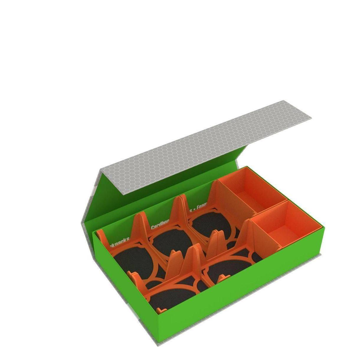 HSMB055P126 - Feldherr Magnetbox grün für Star Wars: Unlimited - 750 Karten Spielmaterial