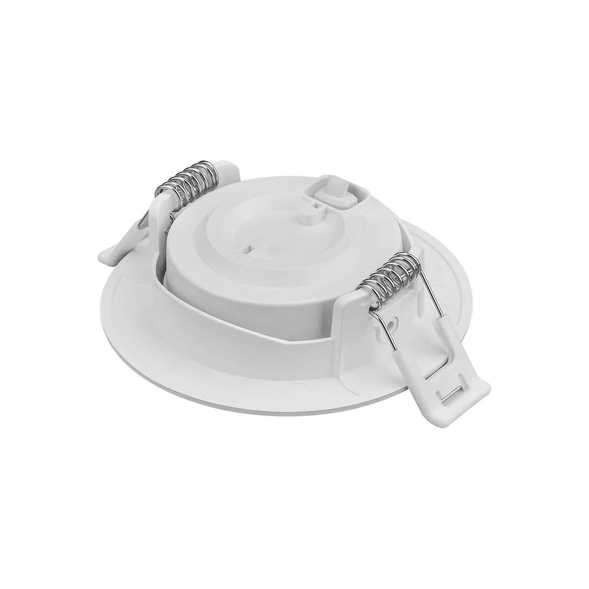 LED Einbauspot Einbaustrahler 5W rund IP40 schwenkbar Ø7,0 cm Weiß Warmweiß