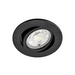 LED Einbauspot Einbaustrahler 5W rund IP40 schwenkbar Ø7,0 cm Schwarz Kaltweiß LED Einbauspot Einbaustrahler 5W rund IP40 schwenkbar Ø7,0 cm Schwarz Kaltweiß