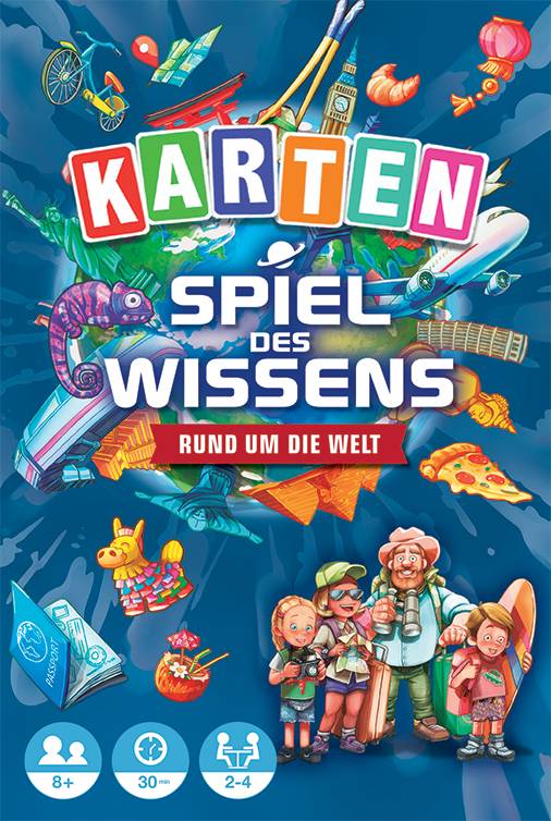 Spiel des Wissens Rund um die Welt, Kartenspiel