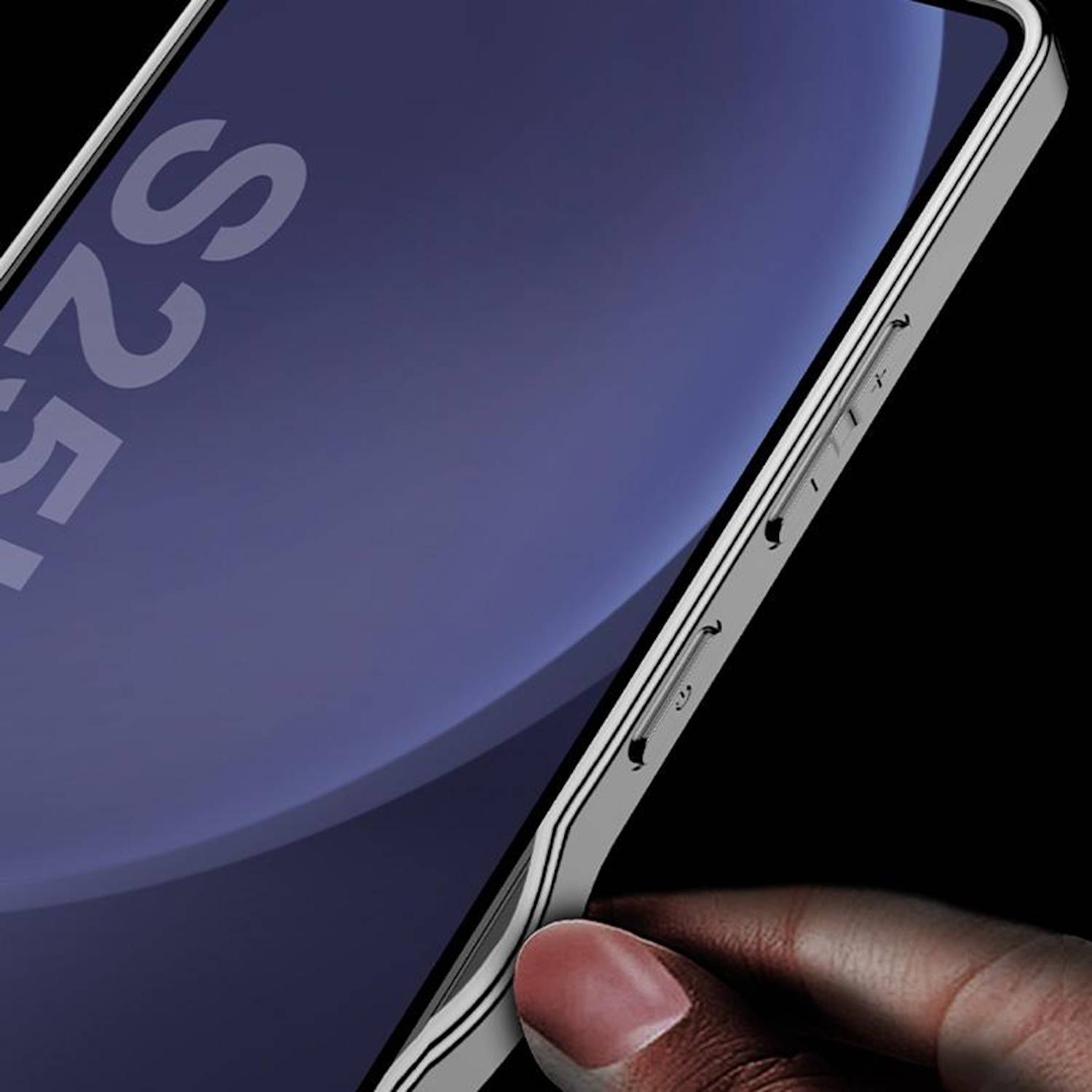 Für Samsung Galaxy S25 Ultra GKK Kunstleder MagSafe Design Schutz Hülle Schwarz