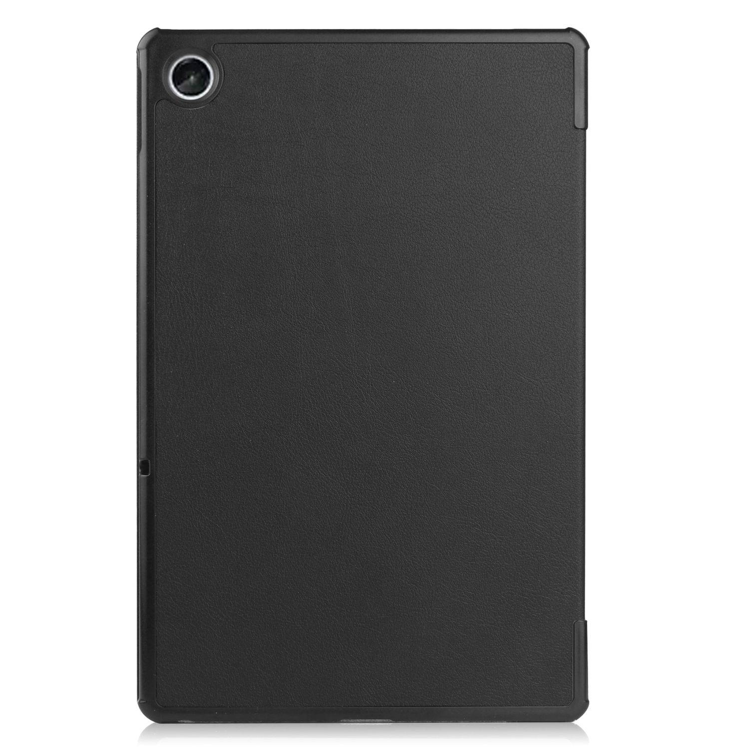 Für Lenovo Tab M10 Plus 10.3 Zoll X606F 3folt Wake UP Smart Cover Tablet Tasche Hülle Case Schwarz