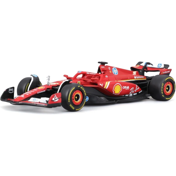 Bburago 18-36844L - Modellauto - Ferrari SF-24 Imola Leclerc #16 (Maßstab 1:43) Bburago 18-36844L - Modellauto - Ferrari SF-24 Imola Leclerc #16 (Maßstab 1:43)