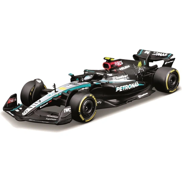 Bburago 18-38208H - Modellauto - F1 MB AMG W15E GB GP Hamilton #44 (Maßstab 1:43) Modell Auto Formel 1 Bburago 18-38208H - Modellauto - F1 MB AMG W15E GB GP Hamilton #44 (Maßstab 1:43) Modell Auto Formel 1