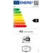 JVC Fernseher 43 Zoll Smart TV VIDAA LT-43VDF5455 Full HD Fernseher, HDR TV mit Triple-Tuner JVC Fernseher 43 Zoll Smart TV VIDAA LT-43VDF5455 Full HD Fernseher, HDR TV mit Triple-Tuner