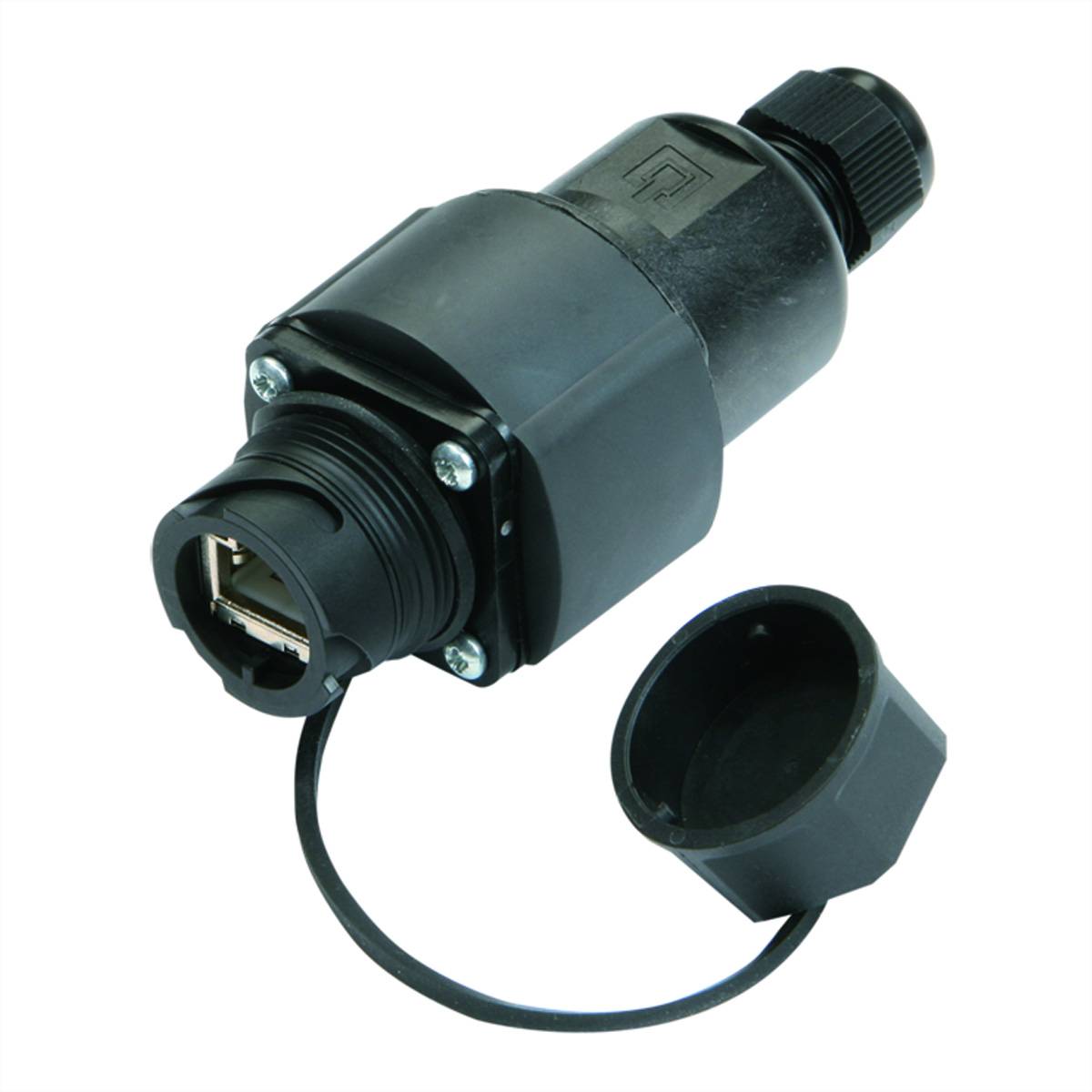 TELEGÄRTNER STX V1 Freie Anschlussdose, RJ45 Modul A Cat.6A (ISO/IEC) Netzwerk-Infrastruktur