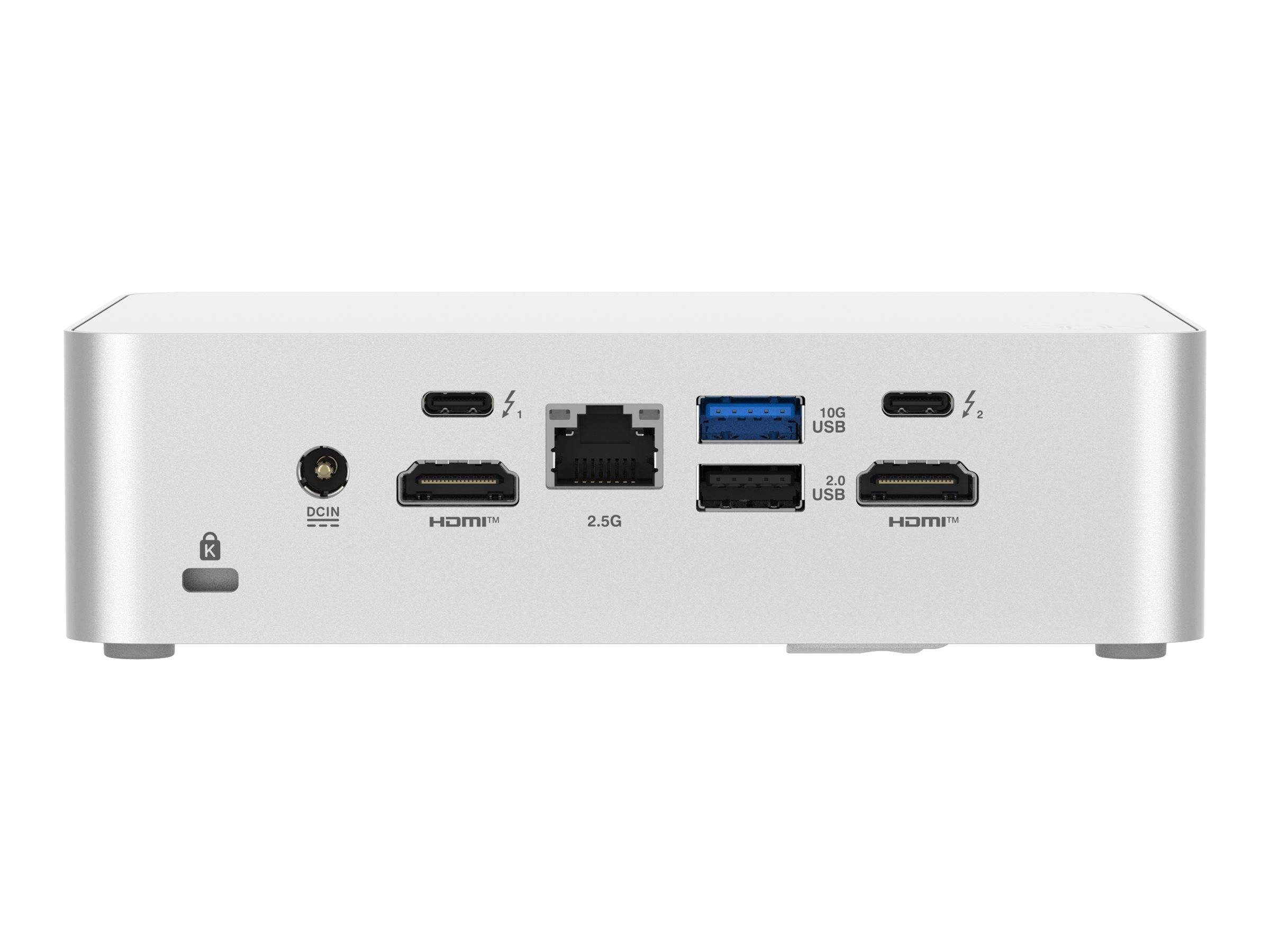 ASUS RNUC15CRSV700002 Barebone Intel Core Ultra 7 265H Kit L6 EU Cord