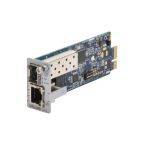 AMG260B-1F-1S, Industrieller Blade Medienkonverter Karte, 1 x 10/100BT RJ45 , 1 x 100/1000FX SFP Slot, ohne SFP, DIP Sw
