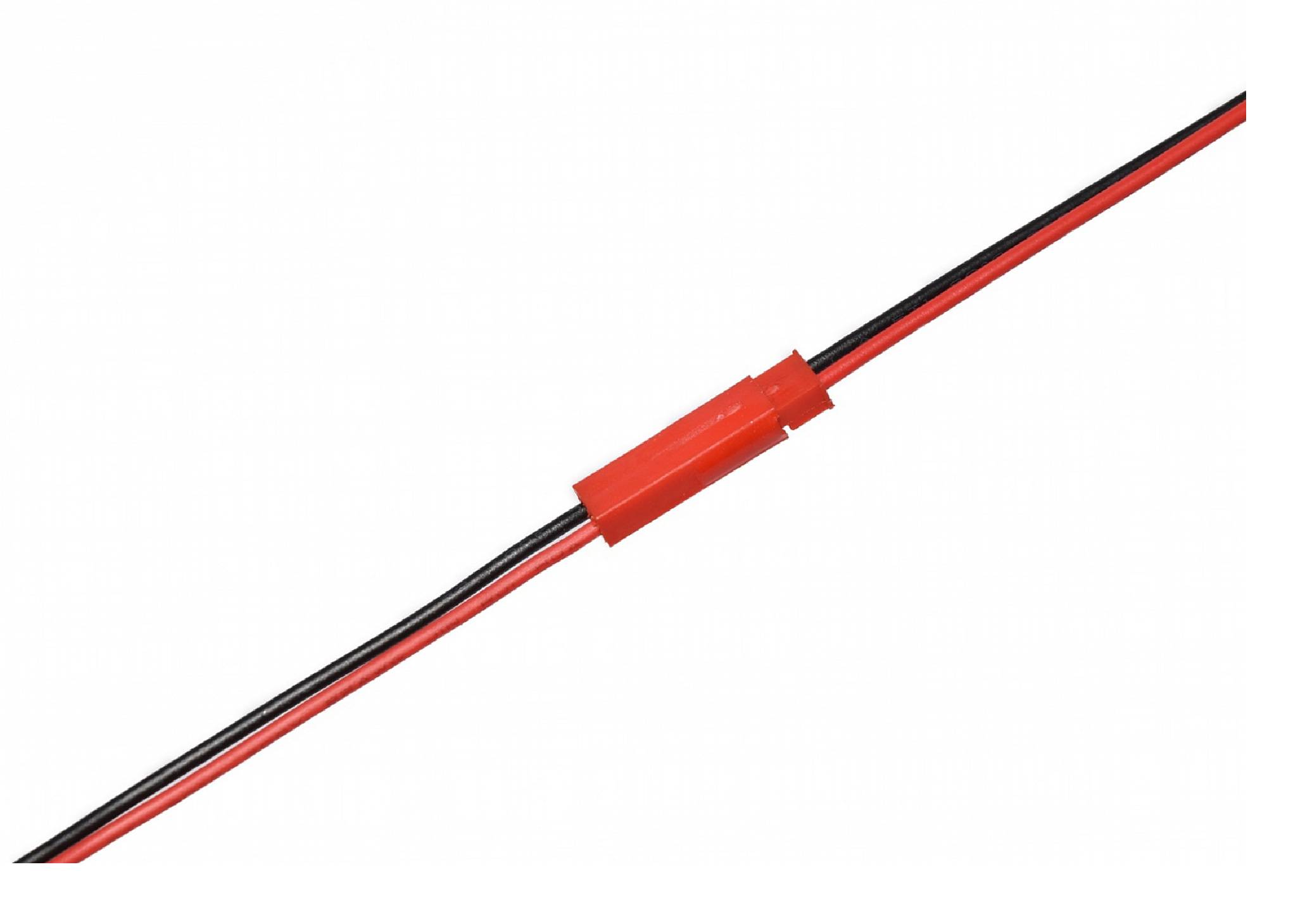 ST BEC Stecker und Buchse15cm für LED Lampe Streife RC Spielzeug Batterie - SET