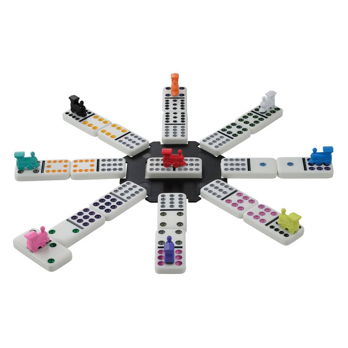Philos Mexican Train Domino Doppel 12 - Legespiel