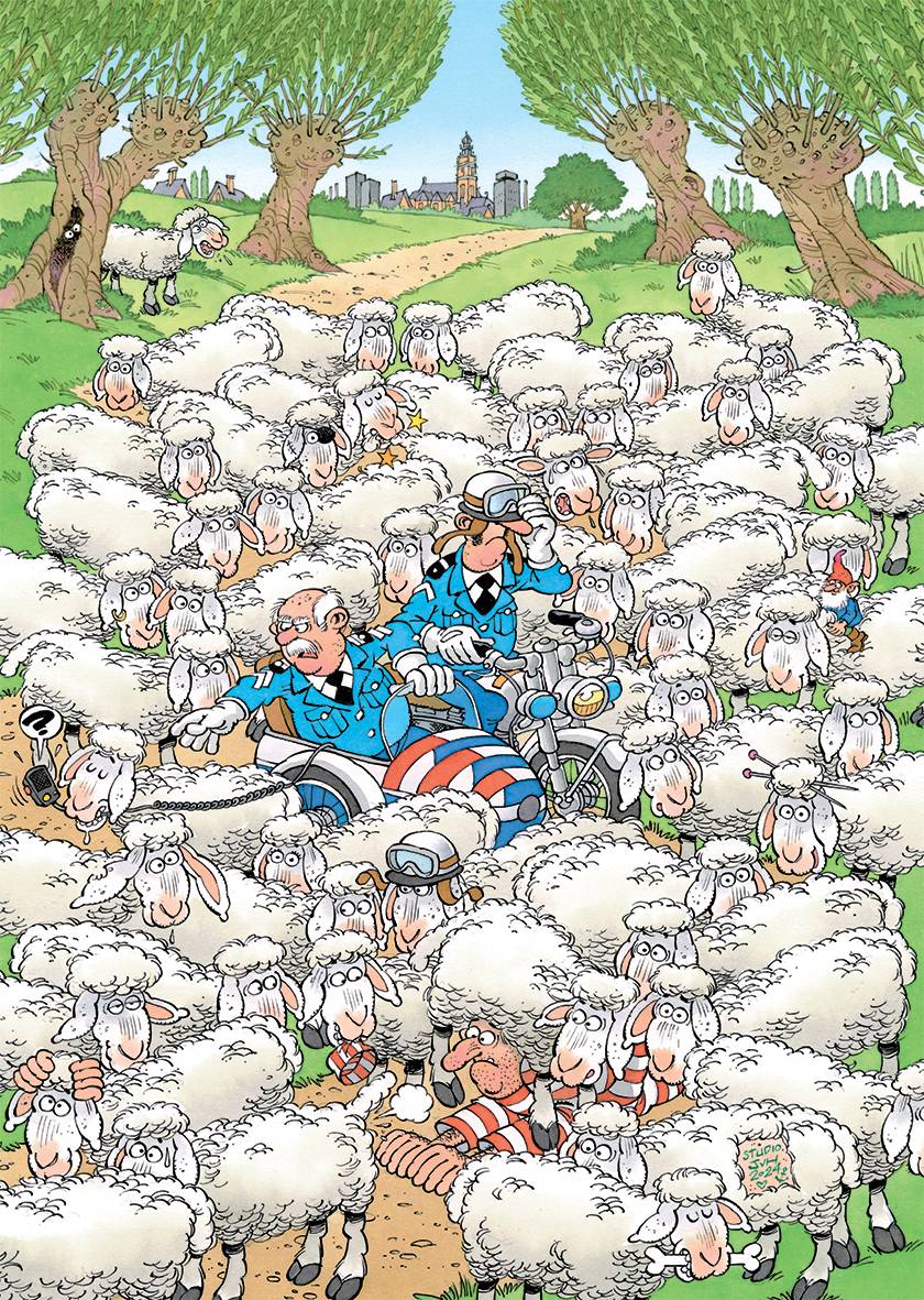 Jumbo Spiele 1110100525 Jan van Haasteren Expert 7 Lammgelegt Puzzle