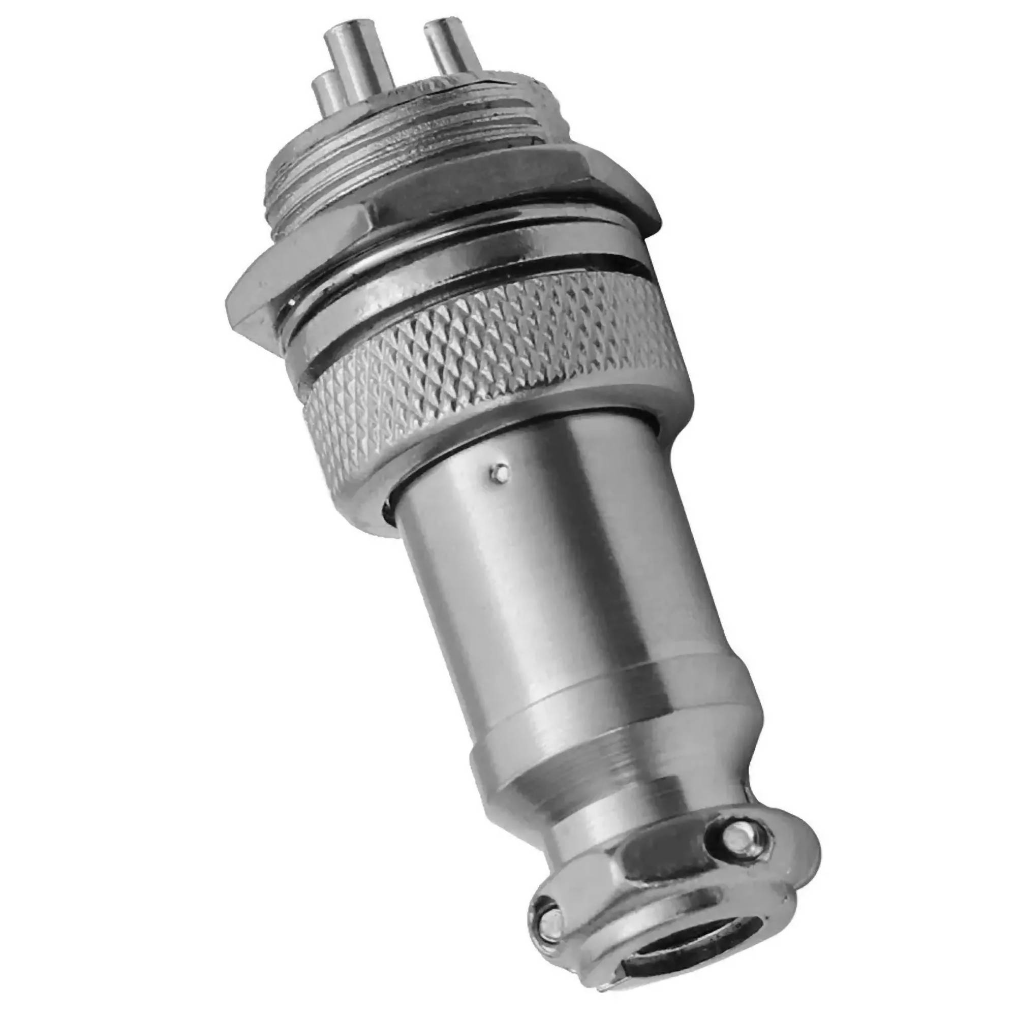 Steckverbindung Einbaustecker Borddurchführung Stecker Kupplung Mikrofon 12mm 5 Pin