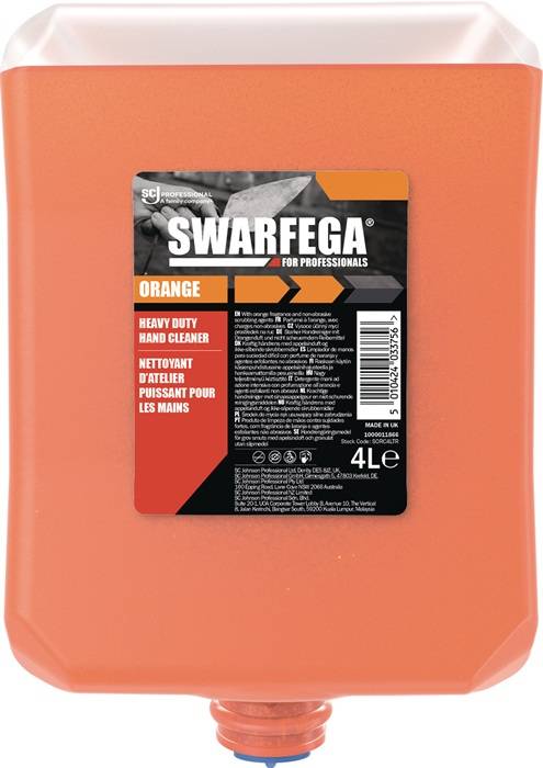 Handreinigungspaste Swarfega® ORANGE 4l Paste SWARFEGA