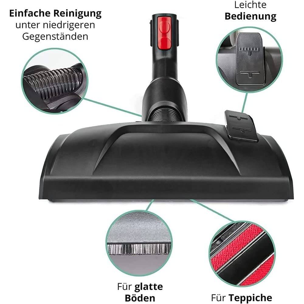 Ersatzteile Set Staubsaugerzubehör Staubsaugerersatzteile für Dyson V7 V8 V10 V11 V15 Bodendüse Polsterdüse Saugpinsel