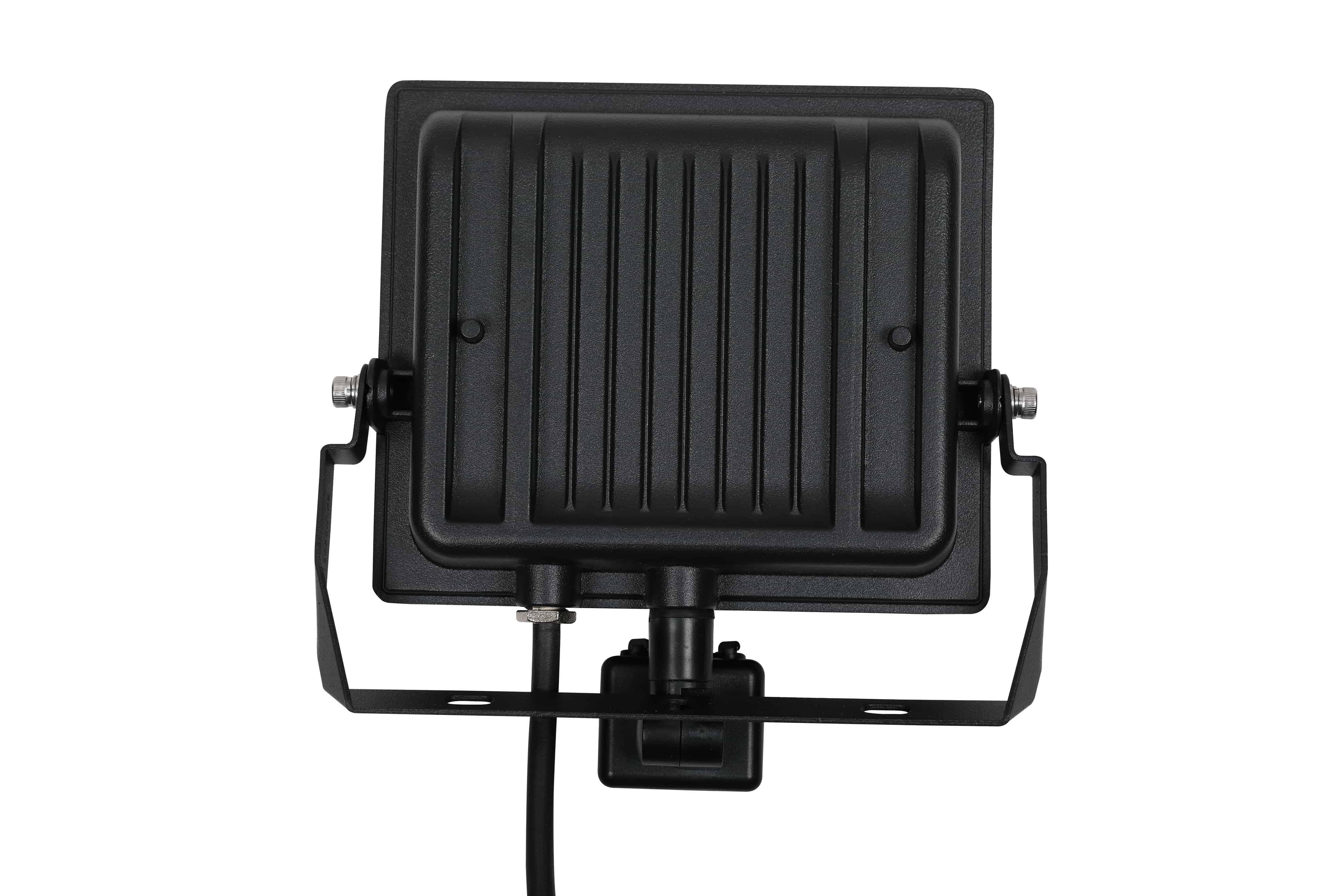 BLULAXA LED-Fluter mit Bewegungsmelder, EEK: F, 50W, 4300lm, 4000K, schwarz
