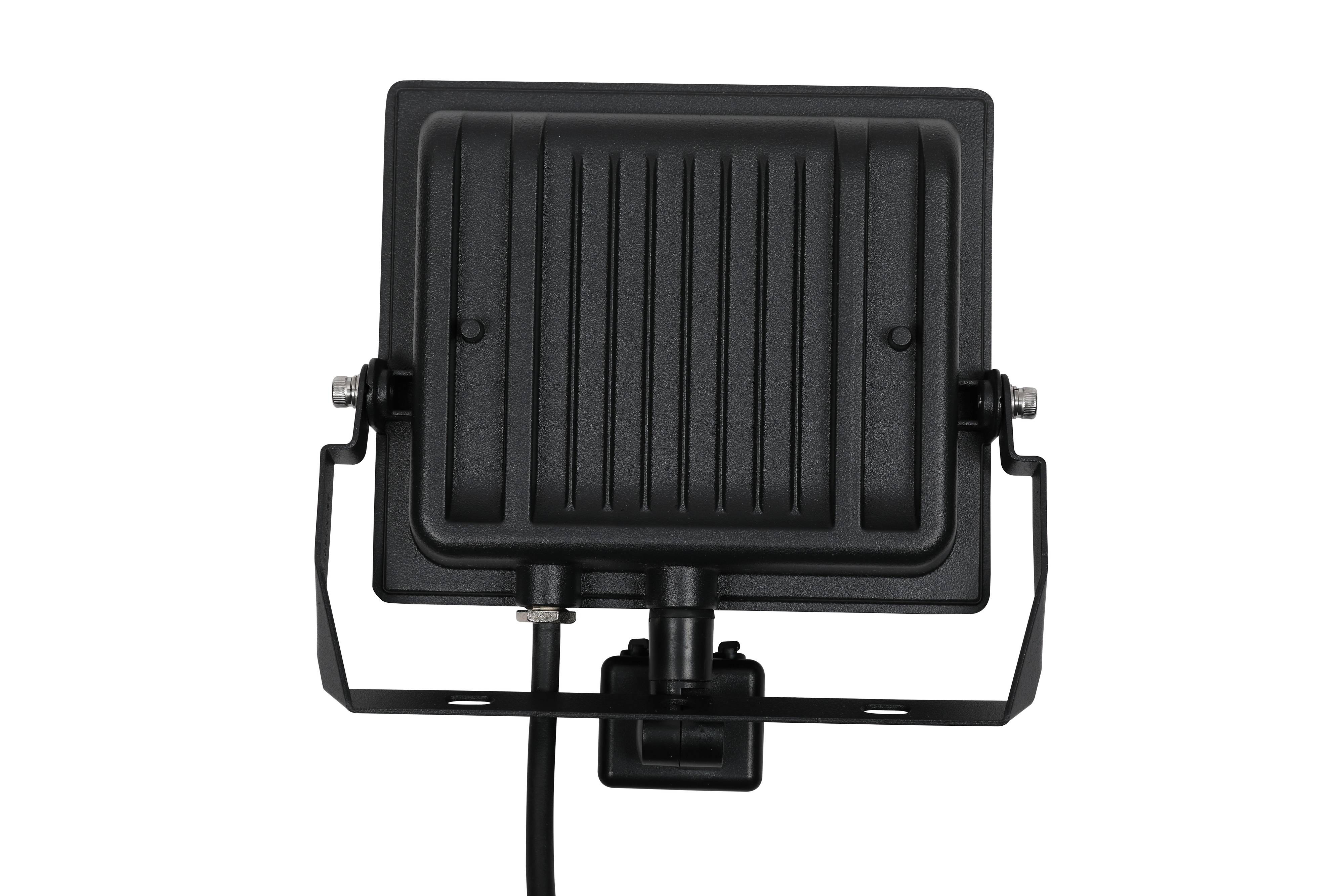 BLULAXA LED-Fluter mit Bewegungsmelder, EEK: F, 50W, 4300lm, 4000K, schwarz