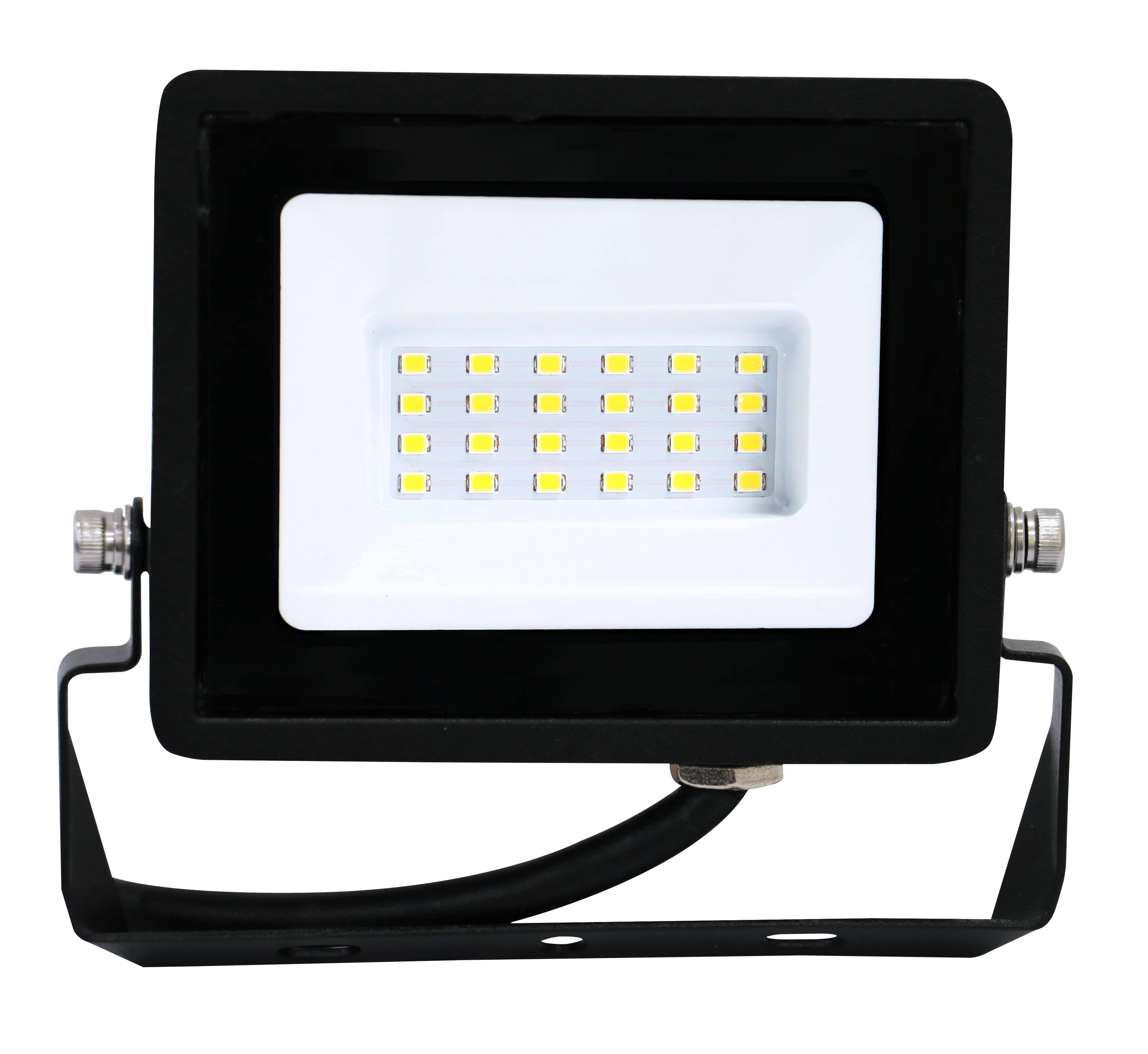 BLULAXA LED-Fluter, EEK: F, 20W, 1620lm, 4000K, schwarz