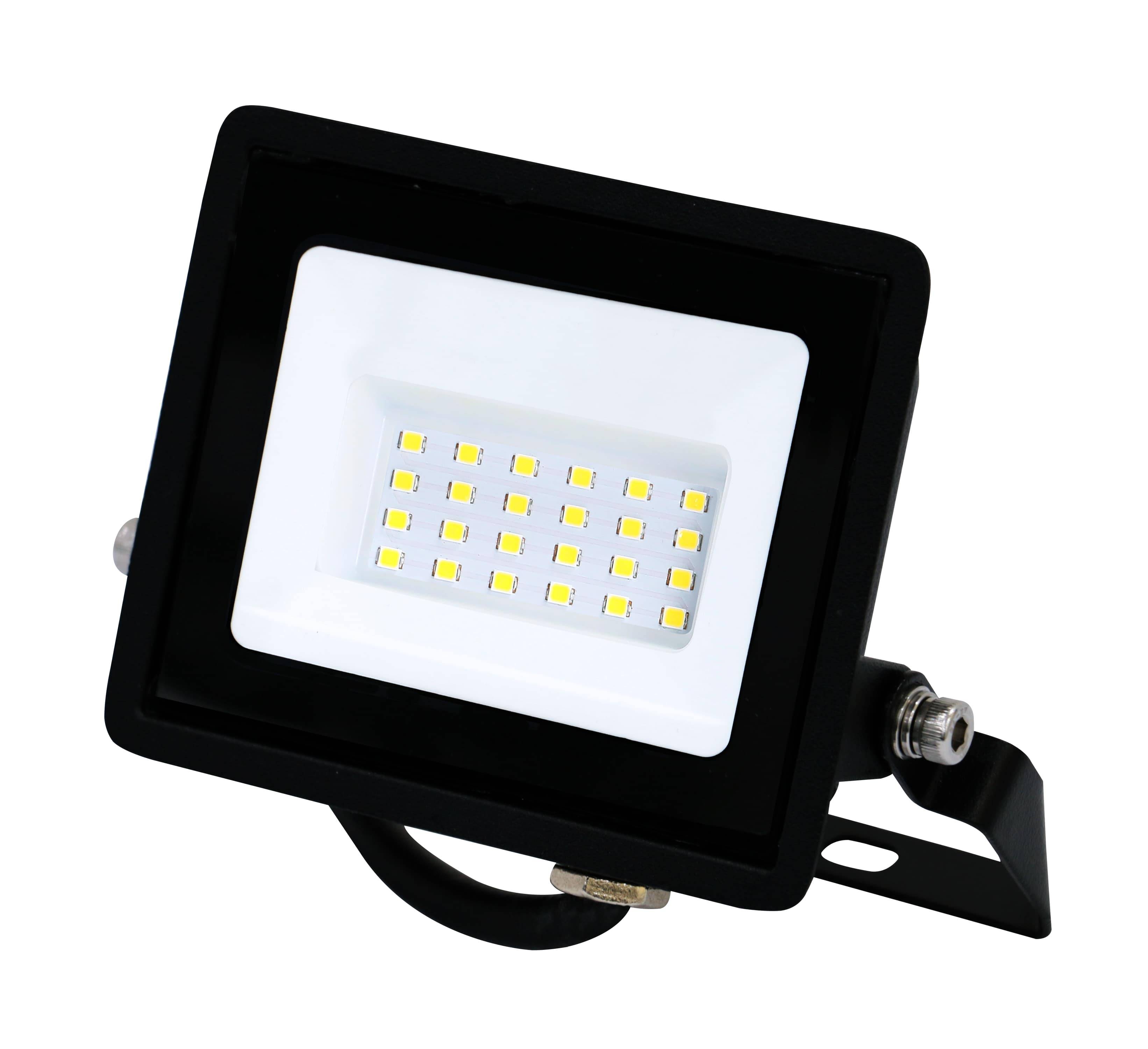 BLULAXA LED-Fluter, EEK: F, 20W, 1620lm, 4000K, schwarz