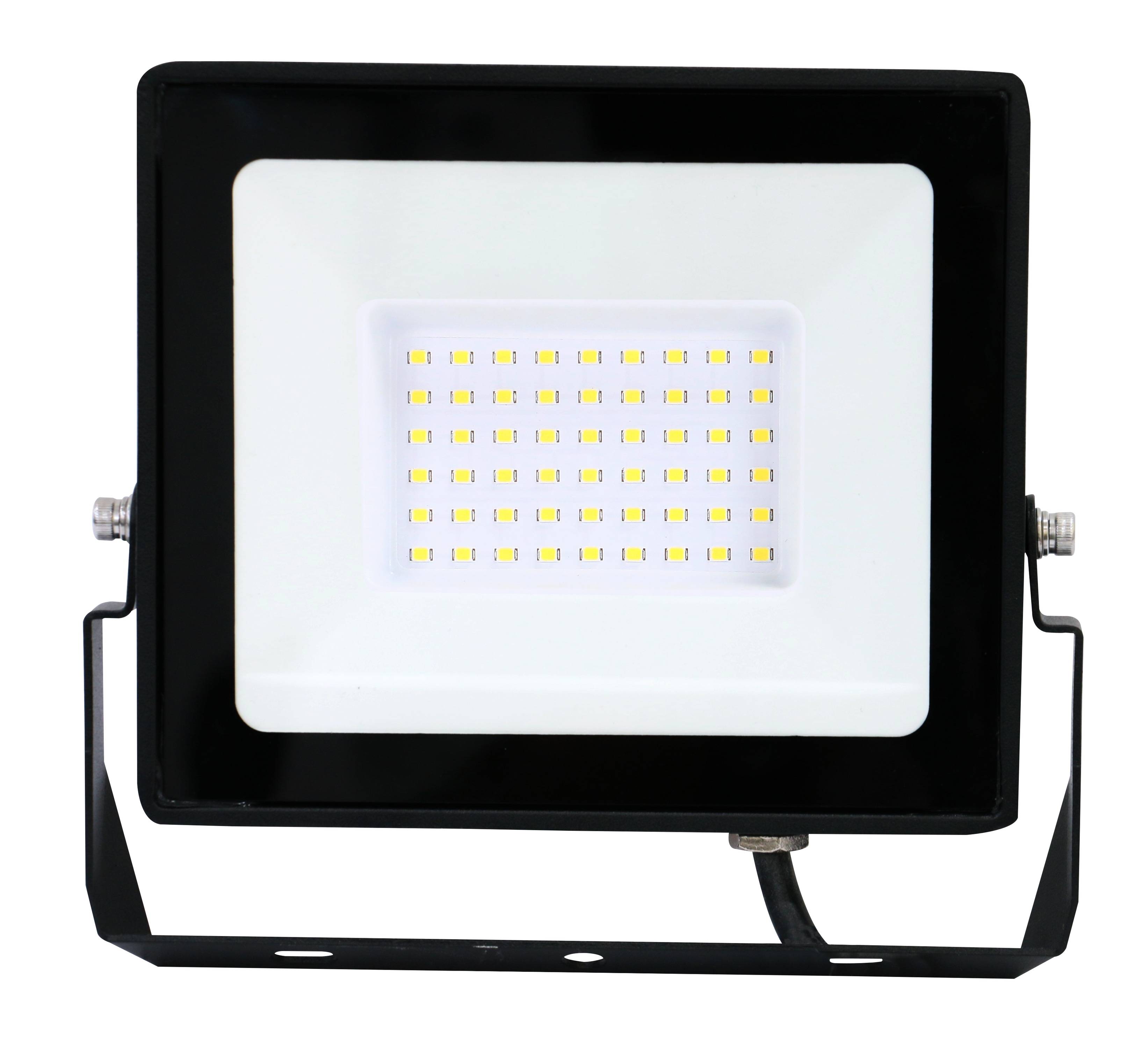 BLULAXA LED-Fluter, EEK: F, 50W, 4300lm, 4000K, schwarz