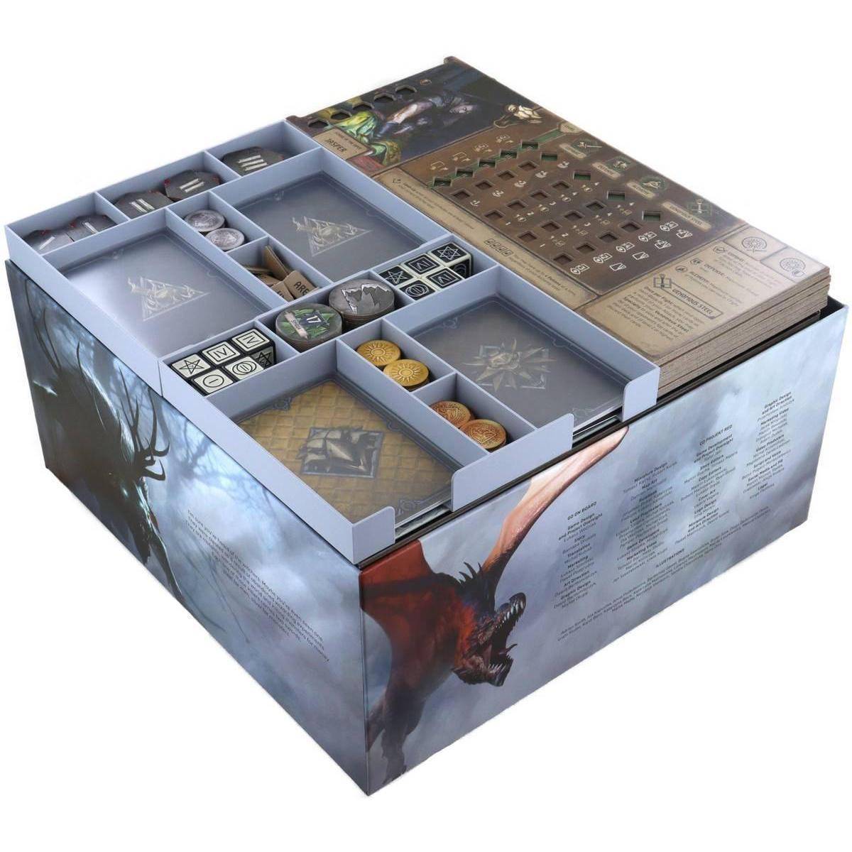 ORG251 - Feldherr Schaumstoff-Set mit Organizer Insert für The Witcher: Old World - Delux