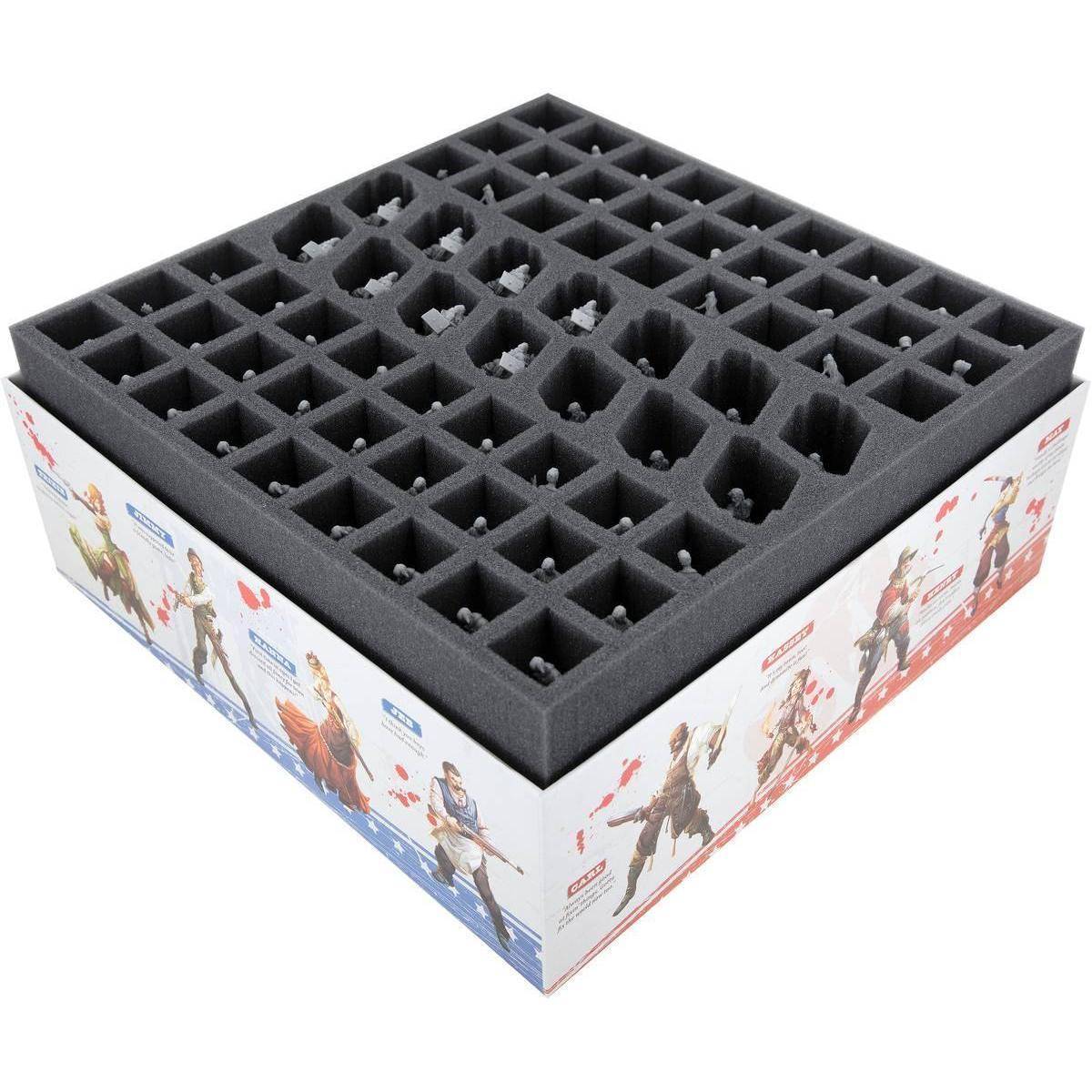 AG62SET - Feldherr Schaumstoff-Set für Zombicide: Undead or Alive - Grundspielbox
