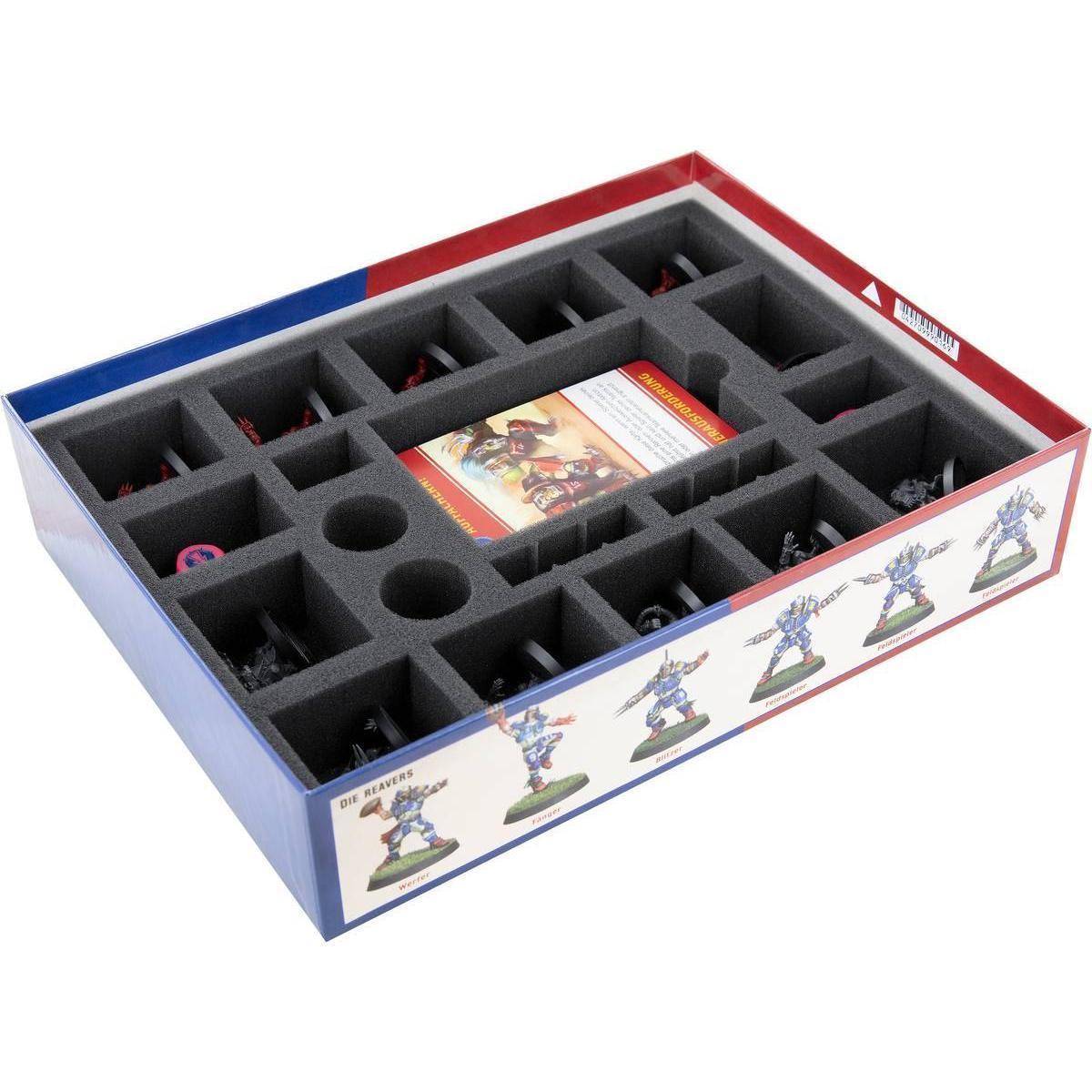 BJ17SET - Feldherr Schaumstoff-Set für Blitz Bowl: Ultimative Edition - Brettspielbox