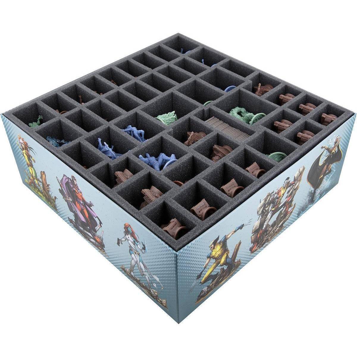 BX06SET - Feldherr Schaumstoff-Set mit Organizer Insert für Marvel Zombies: X-Men Resistan