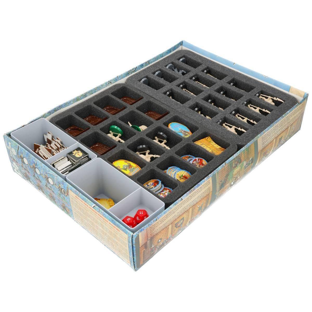 HS18SET - Feldherr Schaumstoff-Set mit Token Trays für Advanced HeroQuest - Grundspielbox