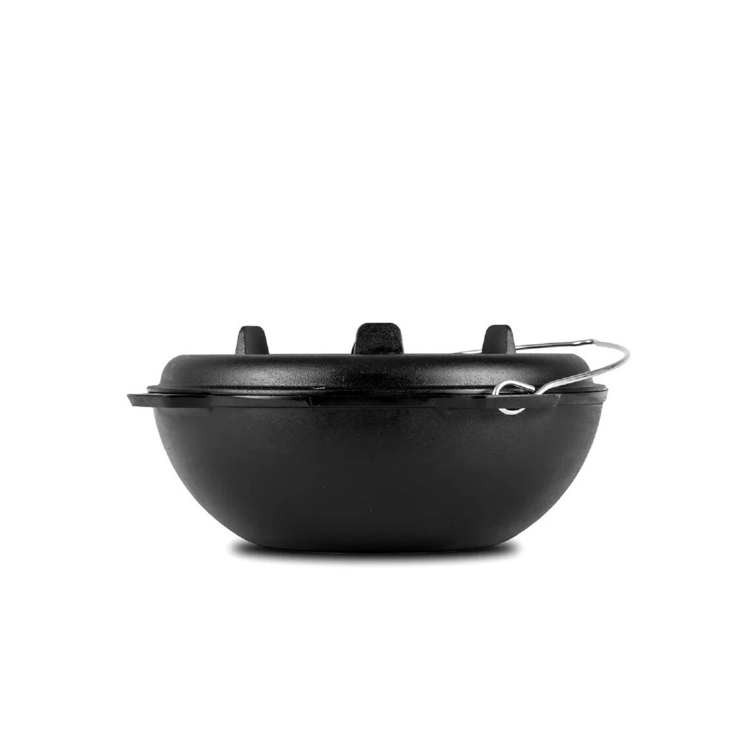 Petromax Kazan 8l aus Gusseisen mit Henkel