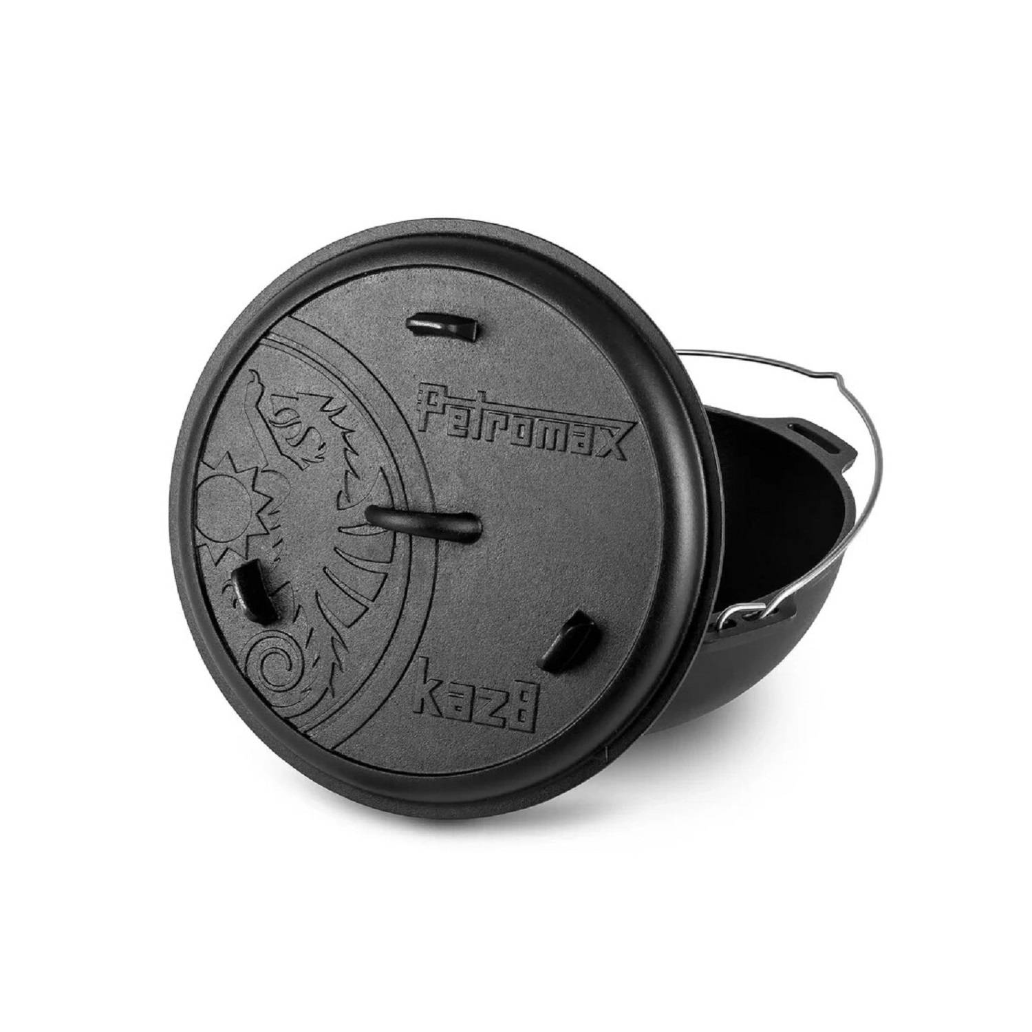 Petromax Kazan 8l aus Gusseisen mit Henkel