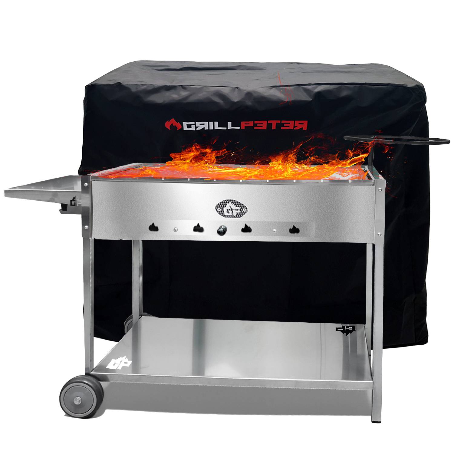 Grillpeter Abdeckhaube für Mangal Batyr 80 wasserabweisend