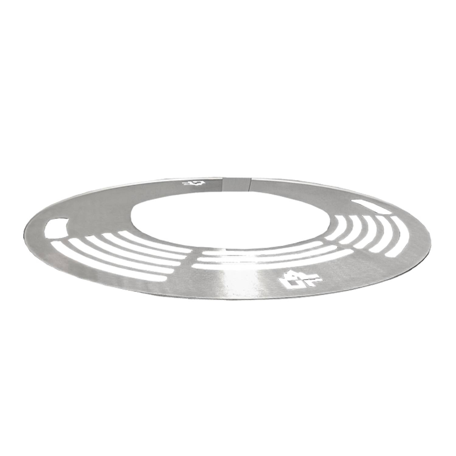 Grillpeter Feuerplatte D 40 cm Grillplatte für Utschak Planchaplatte Stahl 4 mm