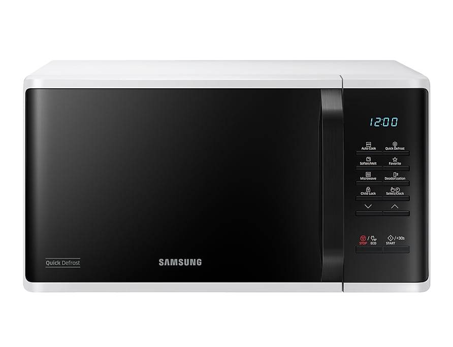 Samsung Mikrowelle 800W/23Liter - MS23K3513AW *schwarz/weiß*
