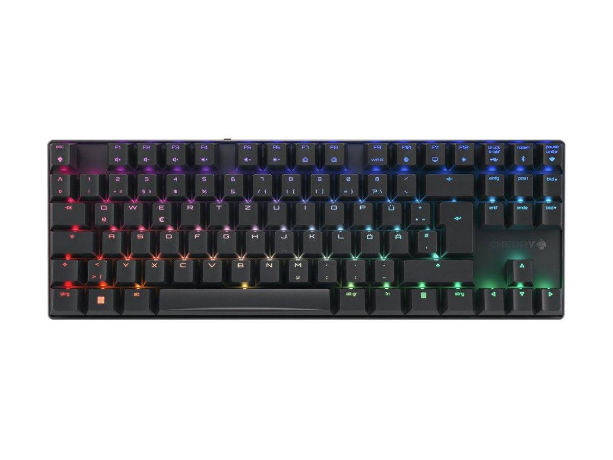 CHERRY TAS MX 8.2 TKL Wireless RGB DE-Layout sw MX BROWN Eingabe / Ausgabe Mäuse & Tastaturen