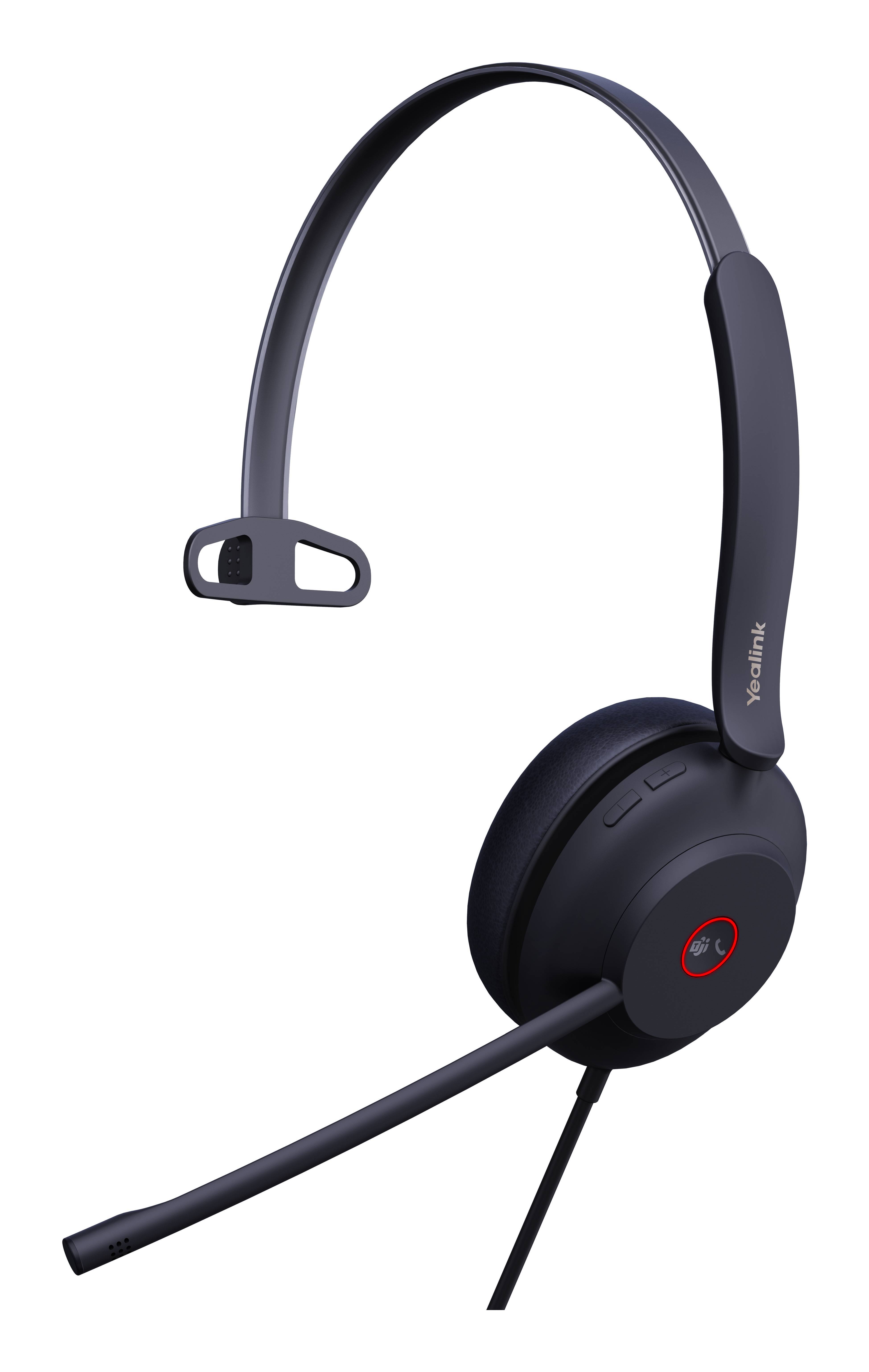 Yealink Headset UH37 Mono Teams USB-C/A Eingabe / Ausgabe Kopfhörer & Headsets