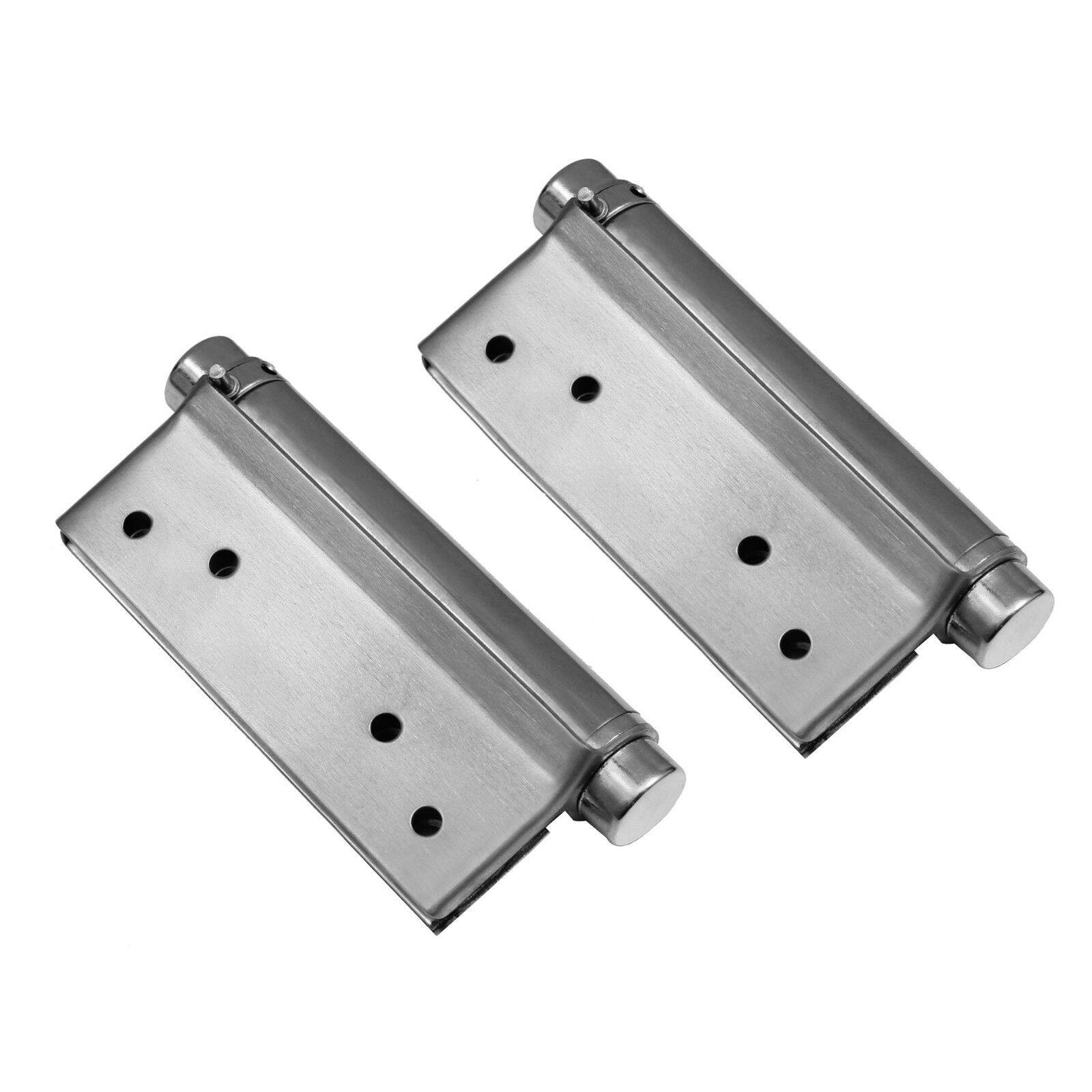 2x Edelstahl Pendeltürscharnier Pendeltürband Schwingtüre Türscharnier Scharnier Single (6") 150mm